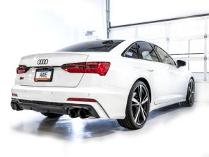 Audi S6 Performance Exhaust - AWE Tuning - Track Edition - Diamond Black - `19-`23